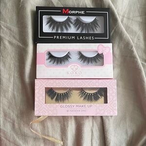 3 pairs False Lashes